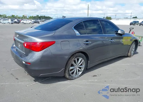 2015 Infiniti Q50 z USA, uszkodzony, nr VIN JN1BV7AR3FM391343